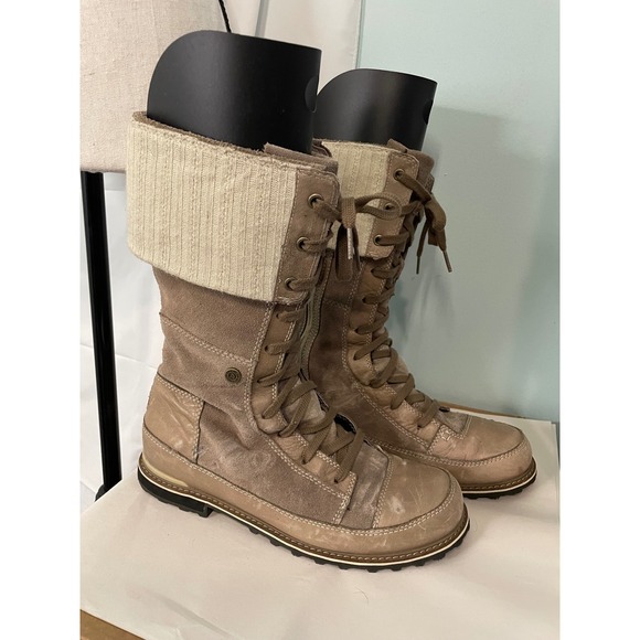 The North Face Icepick Tall Lace Up Winter Boots Women's 10 - Picture 1 of 10